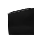 Dual Fuel Jug Holder – Aluminum Design for Two 5 Gallon Jugs, Black Storage Organizer for Trailers & Garages