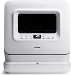 Portable Countertop Dishwasher, with 7.5L Openable Water Tank