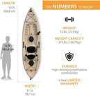 Fishing Kayak C 2 Pack (Paddles Included)