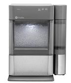 2.0 Countertop Nugget Ice Maker | Ice Machine with WiFi Connectivity | Smart Home Kitchen Essentials | Black Stainless