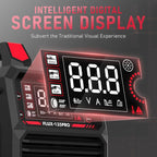 135Amp MIG Welder,110V Flux Core Welder Flux Core MIG/Lift TIG/Stick 3-in-1 Large LED Digital Display Welding Machine IGBT Inverter Welder FLUX-135PRO