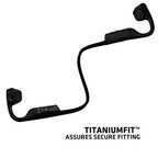 Titanium Bone Conduction Wireless Bluetooth Headphones, Black